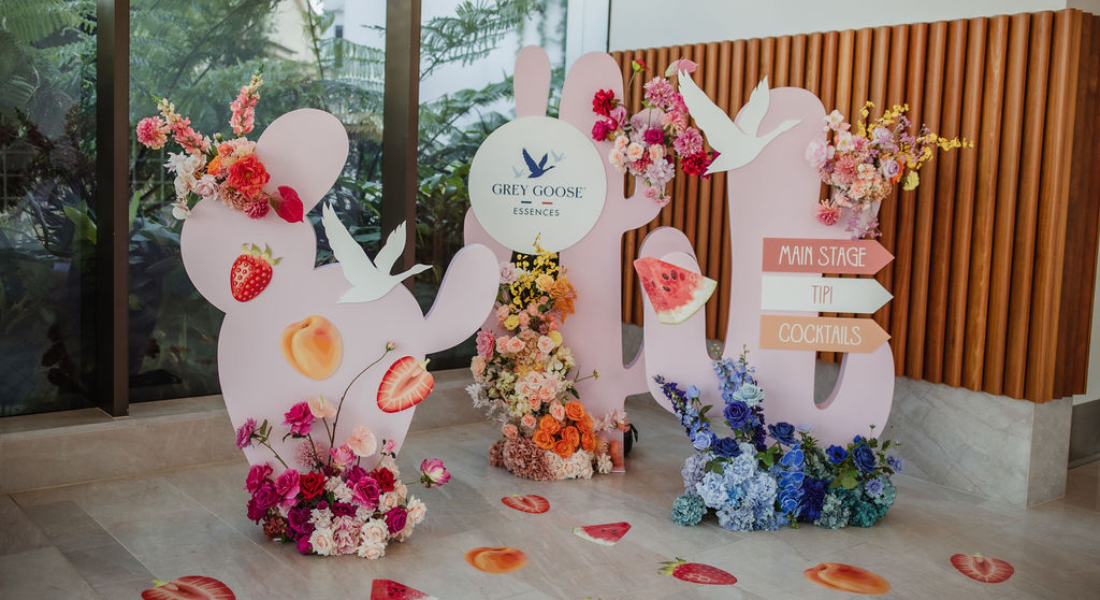 Brand activation pop-up for Grey Goose.