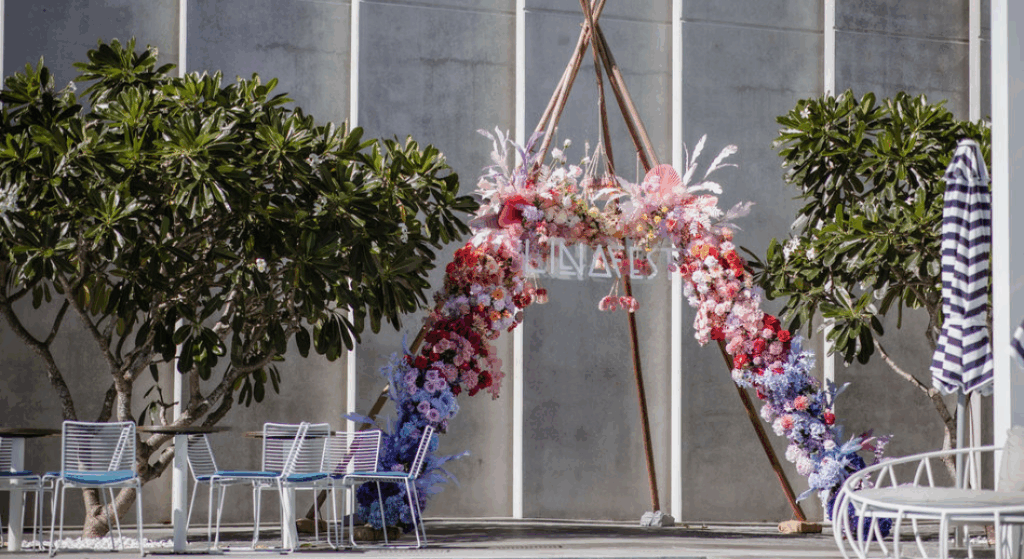 Brand activation popup at Lina Rooftop