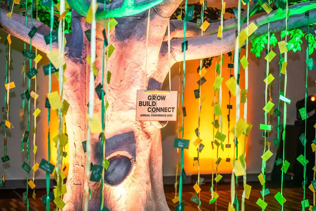 a decor on a tall tree design